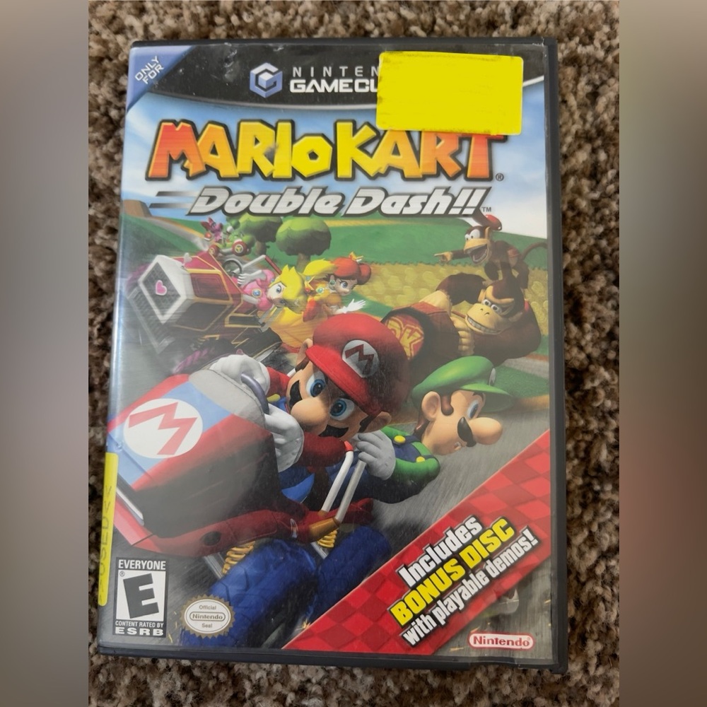 Nintendo Mario Kart Double Dash GameCube Multicolor Racing Adventure, PRE-OWNED